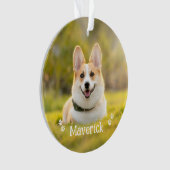 Photo de chien de compagnie personnalisé simple et (devant)