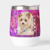 Photo de chien de compagnie rayonnant Mangenta (Gauche)