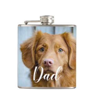 Photo de chien personnalisée - Flacon de papa de c
