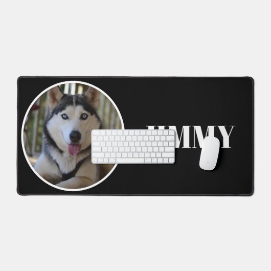 Photo de chien Simple Black Custom (Clavier et souris)