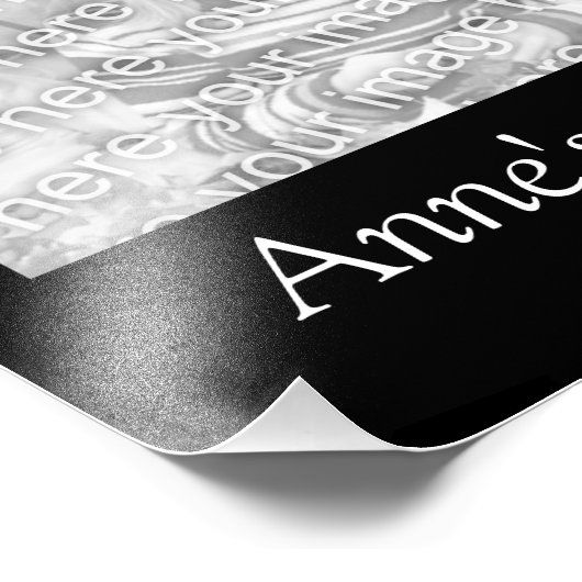 Photo de collage noir (Coin)