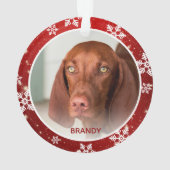 Photo de compagnie personnalisé & Nom Festif Noël (dos)