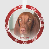 Photo de compagnie personnalisé & Nom Festif Noël (devant)