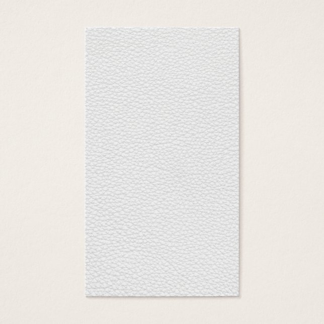Photo de cuir blanc. (Devant)
