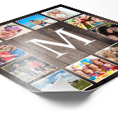 Photo de Custom Collage Rustic Farmhouse Family (Coin)