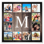 Photo de Custom Collage Rustic Farmhouse Family (Devant)