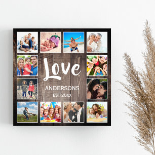 Photo de Custom Collage Rustic Farmhouse Love Fami