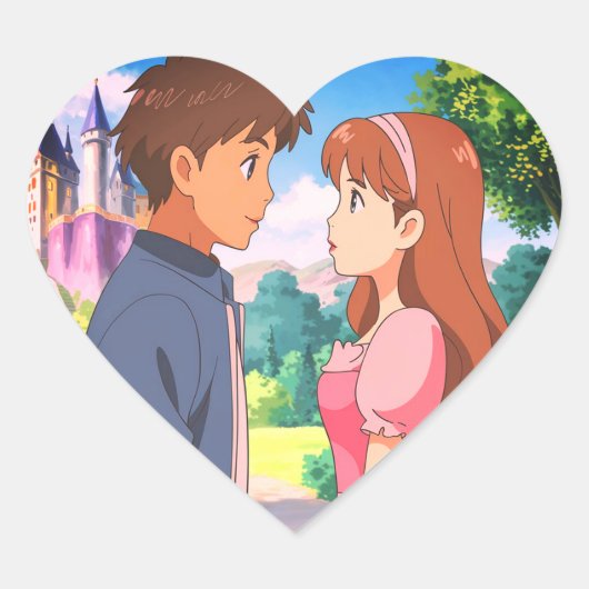 Photo de dessin animé Autocollant de conte de fées (Devant)