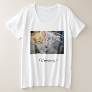 Photo de deux chatons recto, verso cœur patte,