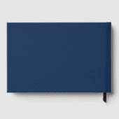 Photo de diplôme d'études supérieures bleu foncé (Verso)