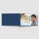 Photo de diplôme d'études supérieures bleu foncé (Complet)