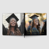 Photo de diplôme élégant nom du diplômé (Complet)