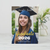 Photo de diplôme Invitation (Debout devant)