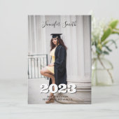 Photo de diplôme Invitation (Debout devant)