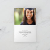 Photo de diplôme officiel Merci Note (Intérieur)