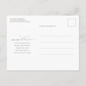 Photo de Faire-Part de Minimaliste Moderne sur Tab (Dos)