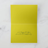 Photo de famille carte de noël mistletoe étoiles v (Intérieur)