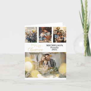 Photo de famille Carte de voeux de Noël personnali