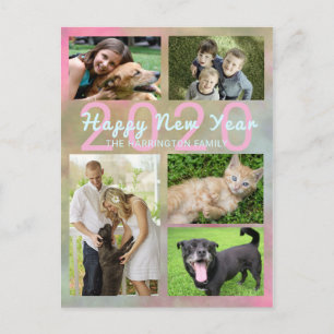 Photo de famille Collage Carte postale de vacances