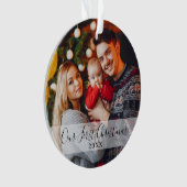 Photo de famille de Noël moderne (devant)