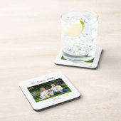 Photo de famille dessous de verre en plastique dur (Côté Droit)