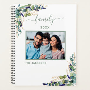 Photo de famille eucalyptus blanc élégant 2025