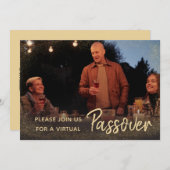 Photo de famille Invitation de la Pâque virtuelle (Devant / Derrière)