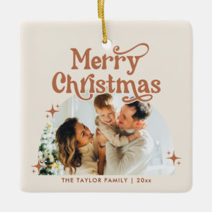 Photo de famille Joyeux ornement de Noël