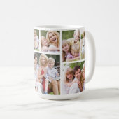 Photo de famille personnalisée 9 Mug (Devant droit)