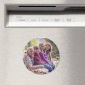 Photo de famille personnalisée et aimant de nom (In Situ (Lave-vaisselle))