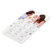 Photo de famille personnalisée Magnet Calendrier 2 (Côté Gauche)