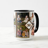 Photo de famille personnalisée tasse (Devant droit)