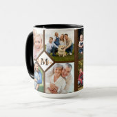 Photo de famille personnalisée tasse (Devant gauche)