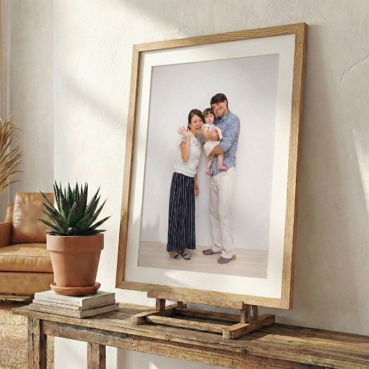 Photo de famille Portrait Premium Satin