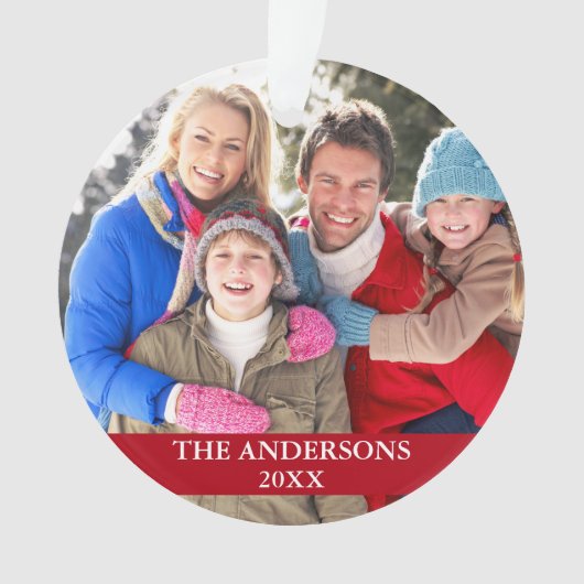 Photo de famille Rouge (devant)