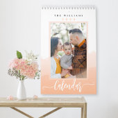 Photo de famille simple personnalisée Calendrier 2