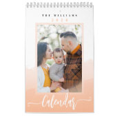 Photo de famille simple personnalisée Calendrier 2 (Protection)