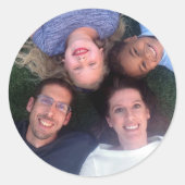 Photo de famille sur un autocollant (Sockets Pop F (Devant)