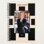 Photo de femme d'affaires rose et noir (Devant)