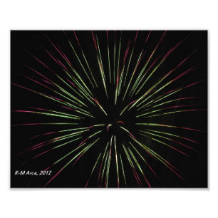 Photo de feux d'artifice de Starburst