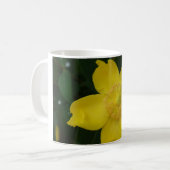 Photo de fleur jaune Mug blanc classique (Devant gauche)