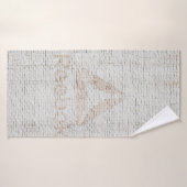 Photo de fond du logo de Reebok sur les murs (Serviette de bain)