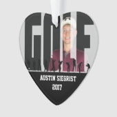 Photo de golf de souvenir (devant)