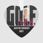 Photo de golf de souvenir (devant)