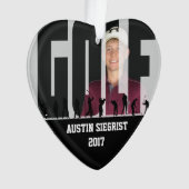 Photo de golf de souvenir (devant)