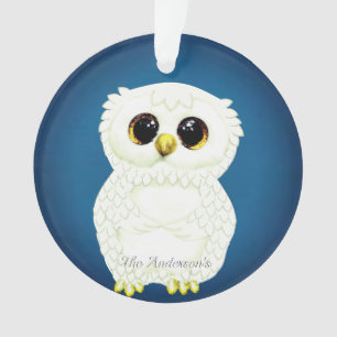 Photo de hibou oiseau personnalisé sur mesure