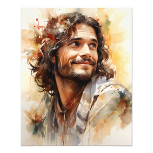 Photo de Jésus souriant