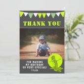 Photo de la carte d'anniversaire du monstre de sli (Debout devant)