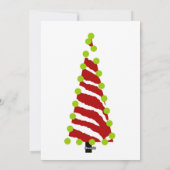 Photo de la carte de Noël avec imprimé Zebra (Dos)