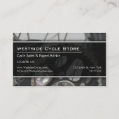 Photo de la Chaîne Vélo - Carte de visite (Dos)